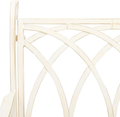 Safavieh PAT5021A Outdoor Collection Ressi Pearl White Rock Bench
