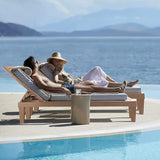 HOOYEAH Outdoor Chaise Lounge 2PCS, Adjustable Pool Lounge Chair with 5 Positions Backrest, Waterproof Sun Loungers - Photo 8