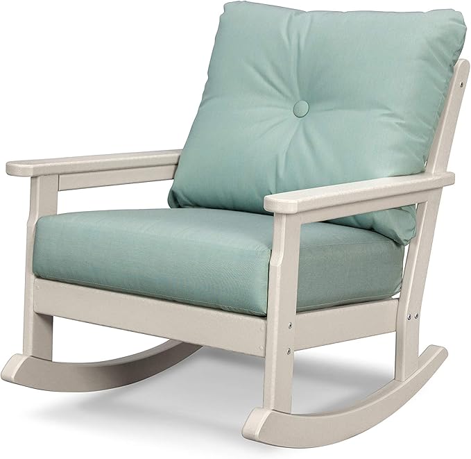 POLYWOOD Vineyard Deep Seating Rocking Chair - Photo 1