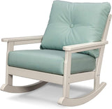 POLYWOOD Vineyard Deep Seating Rocking Chair - Photo 1