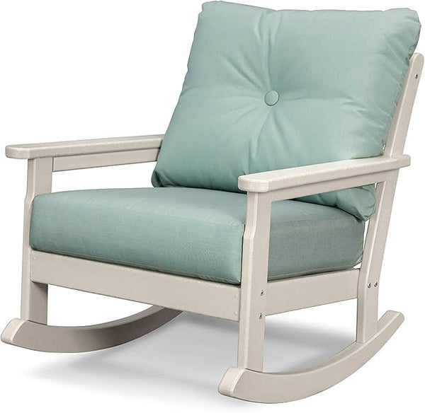 POLYWOOD Vineyard Deep Seating Rocking Chair - Photo 1