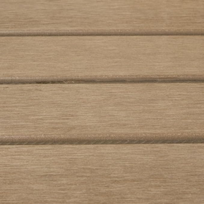 Signature Design by Ashley Hallow Creek Casual UV Resistant Resin Outdoor Coffee Table, Light Brown - Photo 10