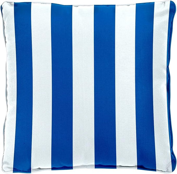 BrylaneHome 16" Square Toss Pillow - Patio & Outdoor - Patio & Outdoor - Water - Photo 1