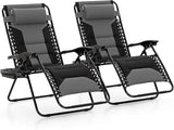 MAISON ARTS Oversized Zero Gravity Chairs Set of 2 - Photo 1