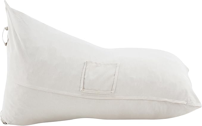 Christopher Knight Home Arlene Twist Outdoor Bean Bag Chair, Fabric Bean Bag Lounger for Adults and Kids - Photo 6