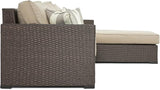 Serta Laguna Brown Resin Wicker Outdoor Patio Furniture Collection, Easy Assembly, Porch or Pool - Photo 6