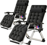Slsy Zero Gravity Chair, Reclining Lounge Chair with Removable Cushion & Tray for Indoor and Outdoor - Photo 1