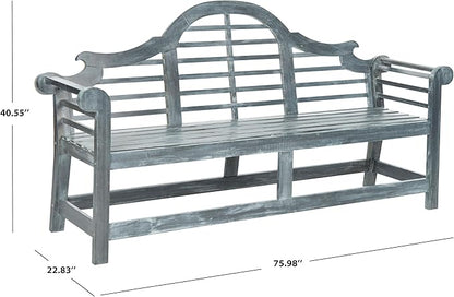 Safavieh Patio Collection Felicity Adirondack Acacia Wood Bench