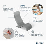 Ledge Lounger - Signature Chair - Inside Pool & Sun Shelf Lounge Chair - Designed for Shallow Shelves Up to 9” - Photo 5