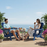 GLANC Folding Adirondack Chair Set of 2 - Photo 2