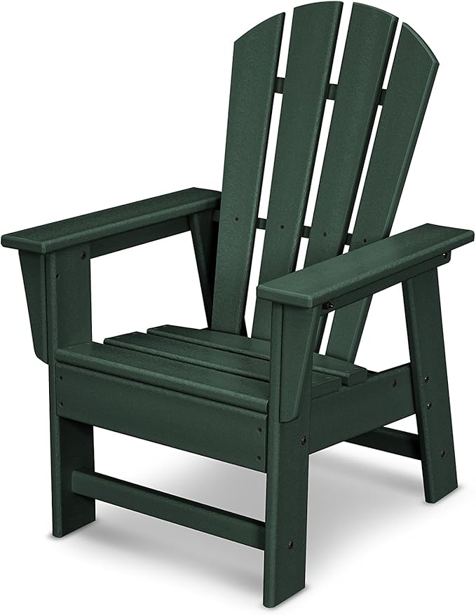 POLYWOOD SBD12GR South Beach Kid Chair, Green