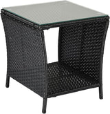 HomVent Patio Wicker Rattan Side Table - Photo 9