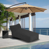 Modern-Depo Outdoor Chaise Lounge Chair - Photo 1