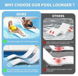 in Pool Lounge Chairs, Pool Lounger for Sun Shelf, Waterproof Patio Furniture with Weather-Resistant Design - Photo 4