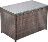 Quarte 6-Piece Patio Outdoor Conversation Round Sofa Set - Photo 6