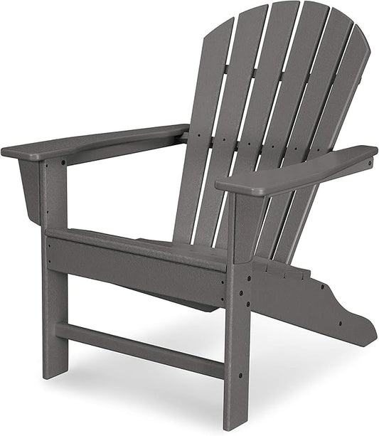POLYWOOD SBA15GY South Beach Adirondack Chair
