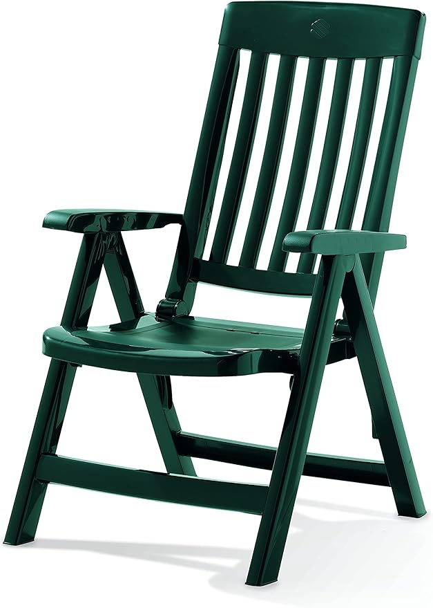 KETTLER Sieger Resin Folding Chair Forest Green