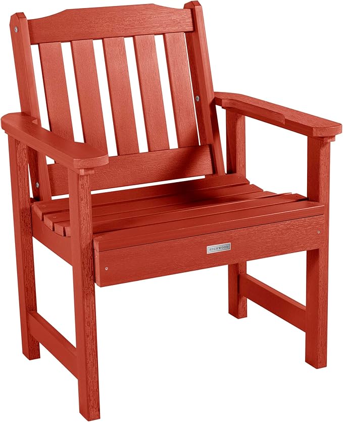 highwood Lehigh Garden Chair, Rustic Red