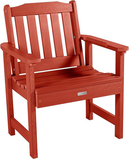 highwood Lehigh Garden Chair, Rustic Red