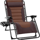 Best Choice Products Oversized Padded Zero Gravity Chair, Folding Outdoor Patio Recliner - Photo 1