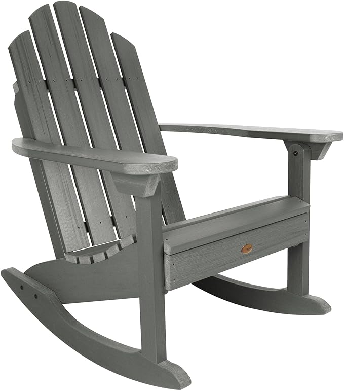 highwood Classic Westport Adirondack Rocking Chair, Coastal Teak