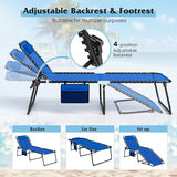GYMAX Lounge Chair for Outside - Photo 4