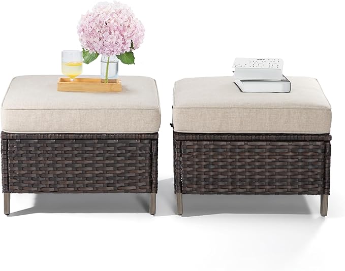 Joyside Patio Ottoman Set of 2 - Photo 5