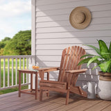 Wooden Folding Adirondack Chair Set of 6 - Photo 9