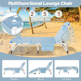 Slsy Folding Lounge Chairs Outdoor, Adjustable Sleeping Cot Chair - Photo 4