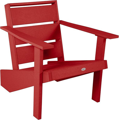 Haven Modern Adirondack Chair, Boathouse Red