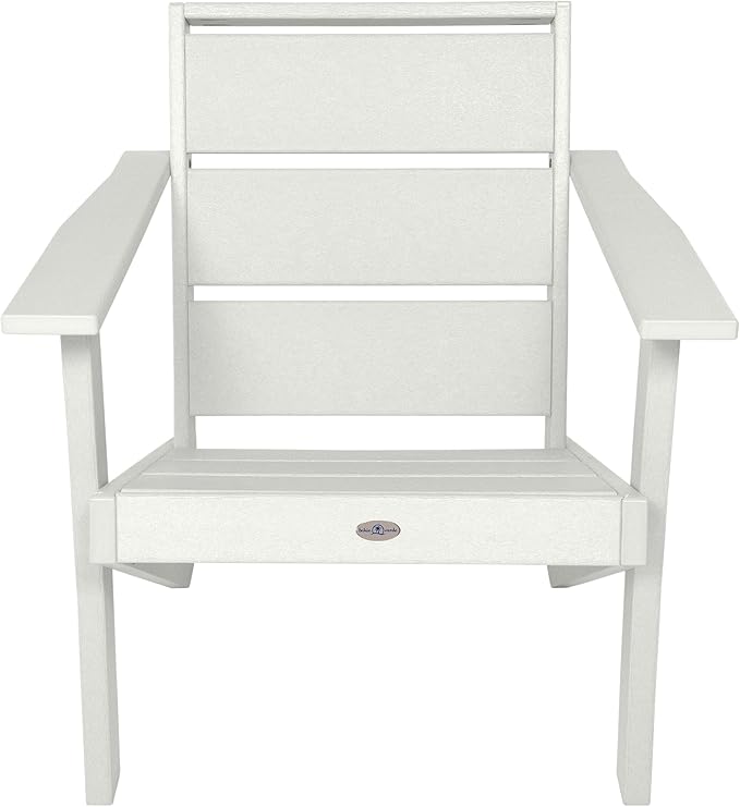 Haven Modern Adirondack Chair, Coconut White
