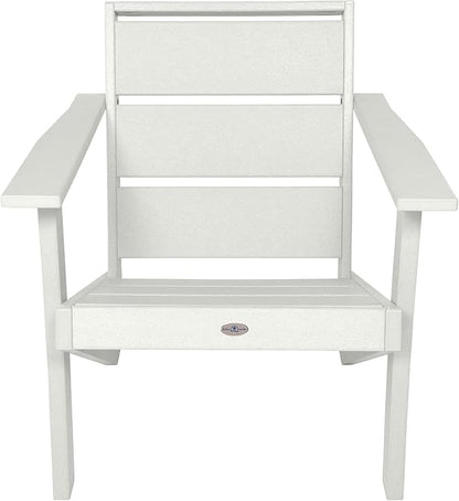 Haven Modern Adirondack Chair, Coconut White