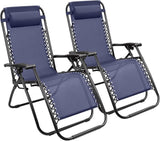 Devoko Patio Zero Gravity Chair Outdoor Folding Adjustable Reclining Chairs Pool Side Using Lawn Lounge Chair with - Photo 1