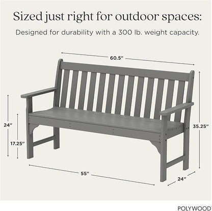 POLYWOOD Vineyard 60" Bench