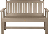 Sequoia Professional Commercial Grade Exeter Garden Bench, 4ft, Woodland Brown - Photo 4