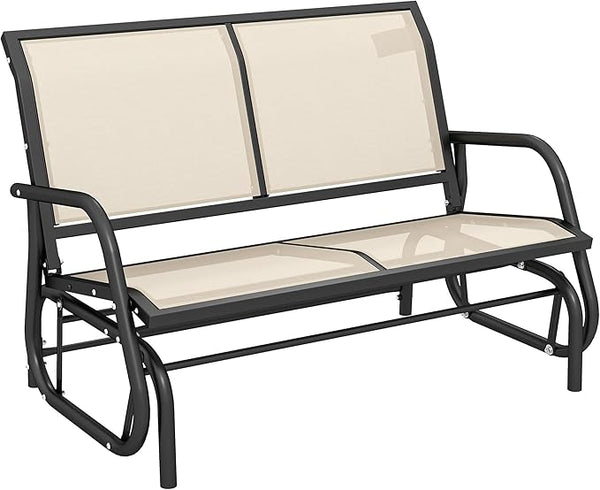 Outsunny 2-Person Outdoor Glider Bench - Photo 1