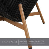 Grand patio Outdoor & Indoor Egg Chair 2PC - Photo 5