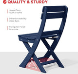Costaelm Outdoor Patio Modern Folding Dining Chair - Photo 5