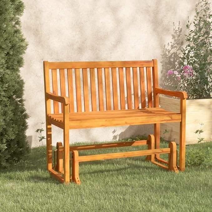 (Fast Delivery) Patio Garden Bench Outdoor Benches - Perfect for The Front Porch, Patio, Deck - Photo 1