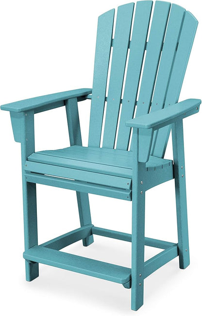 POLYWOOD® Nautical Counter Chair, Aruba