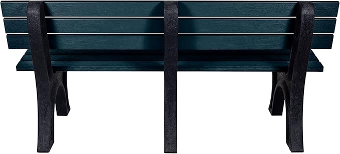 Sequoia Professional Aurora Park Bench, 6 ft, Federal Blue
