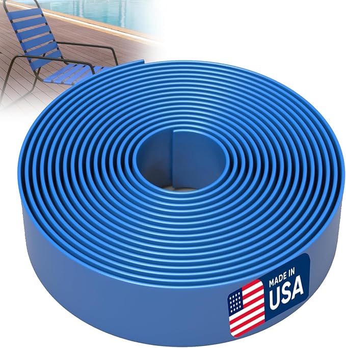 KOMORAX 2 Inch Wide, 50ft Long Vinyl Strap - Replacement Straps for Patio Chairs - Vinyl Strapping for Patio Furniture - Photo 1