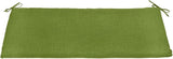BrylaneHome Bench Cushion - 48" L x 18" W x 3" H - Patio & Outdoor - Water, Stain & Fade Resistant - Willow - Photo 1