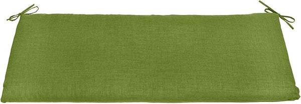 BrylaneHome Bench Cushion - 48" L x 18" W x 3" H - Patio & Outdoor - Water, Stain & Fade Resistant - Willow - Photo 1