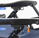 Goplus Oversized Zero Gravity Chair, XL-Extended Version, Outdoor Recliner w/Cup Holder & Detachable Headrest - Photo 7