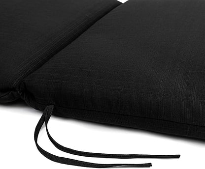 Sherry Kline Sunrise Indoor/Outdoor Chaise Lounge Black 24"x72"