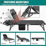DoCred Folding Lounge Chair with Mattress - Photo 5