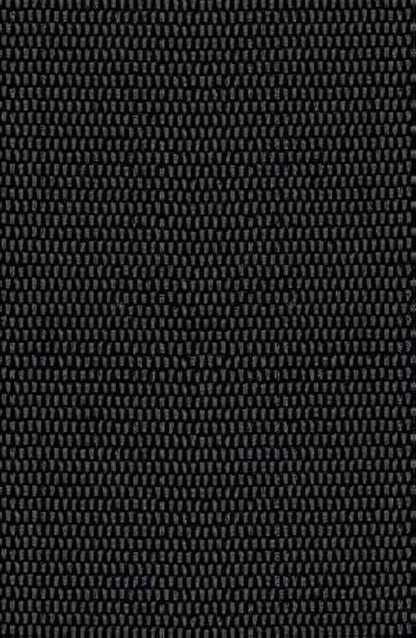 Lawn Chair USA Replacement Lawn Chair Webbing - Webbing for Lawn Chairs, Beach and Camping. UV-Resistant Webbing Strap Made with Durable Polypropylene (3" x 50', Solid Black)