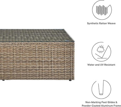 Modway Convene Outdoor Patio Outdoor Patio Coffee Table in
