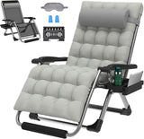 ZENPETIO Oversized Zero Gravity Chair, 33In XXL Zero Gravity Recliner Lounge Chair - Photo 1